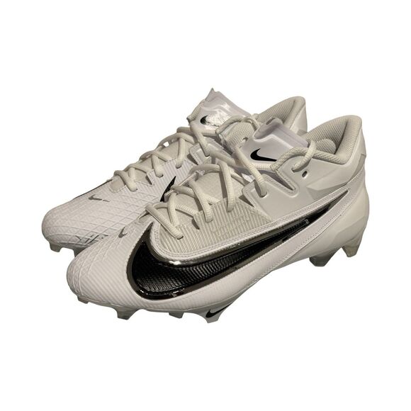 Size 10.5 Nike Vapor Edge Elite 360 2 Wide White Football Cleats FJ6125-100 main image 7
